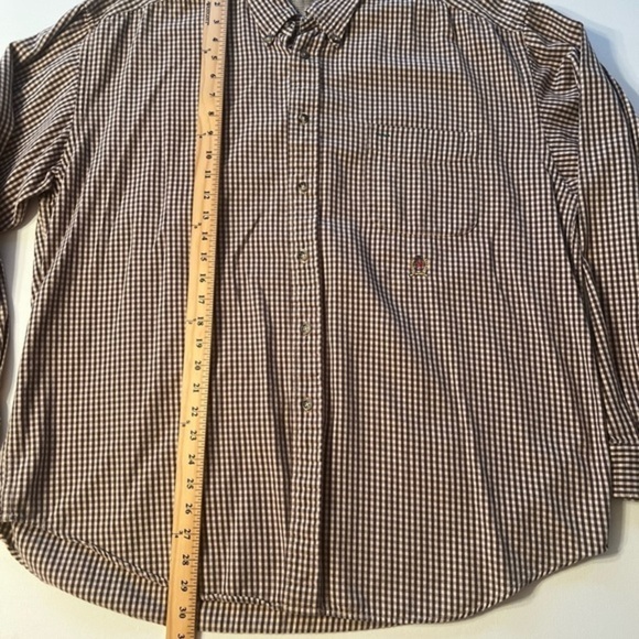 Tommy Hilfiger Men's Adult Sz 2XL Button Shirt Long Sleeve Plaid Multicolor! (D) - Picture 2 of 5